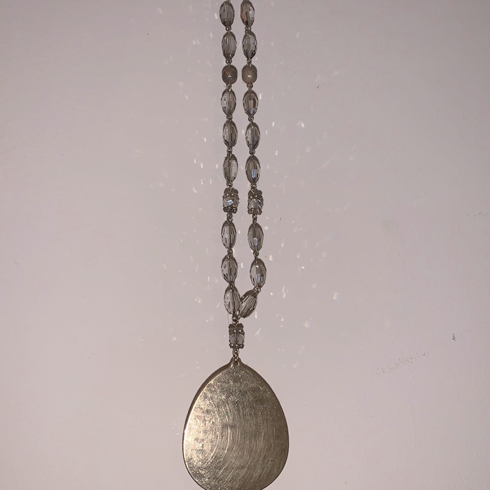 Long beaded necklace